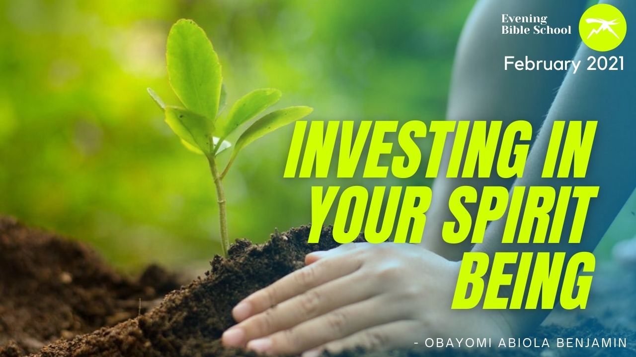  Investing in Your Spirit Being