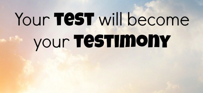 Your Testimony