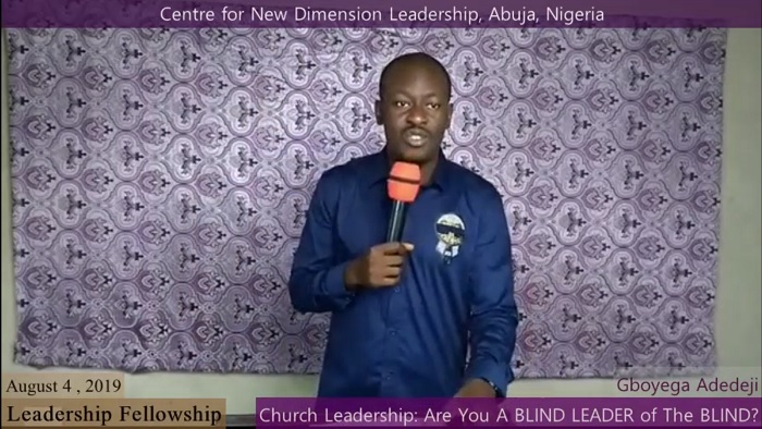 Church Leadership: Are You A BLIND LEADER of The BLIND?
