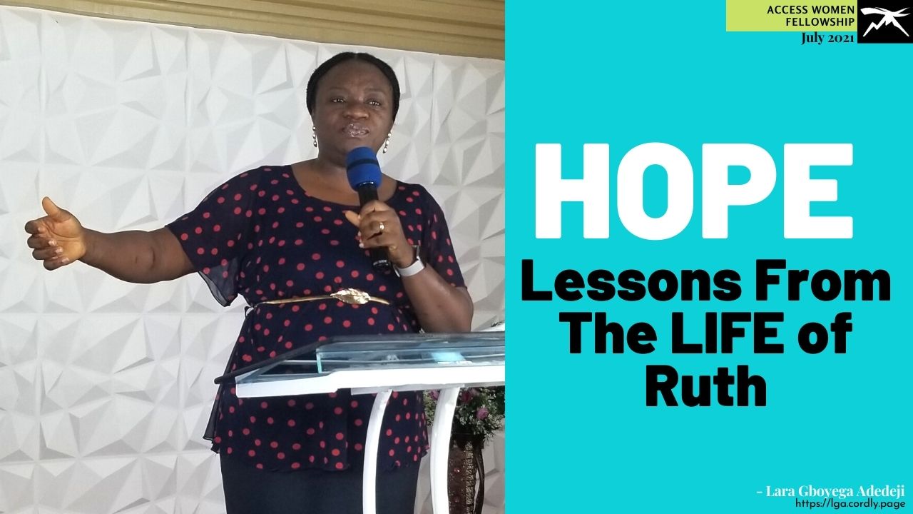 HOPE: Lessons From The Life of Ruth