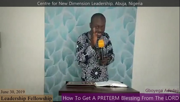 How To Get A PRETERM Miracle or Blessing From The LORD
