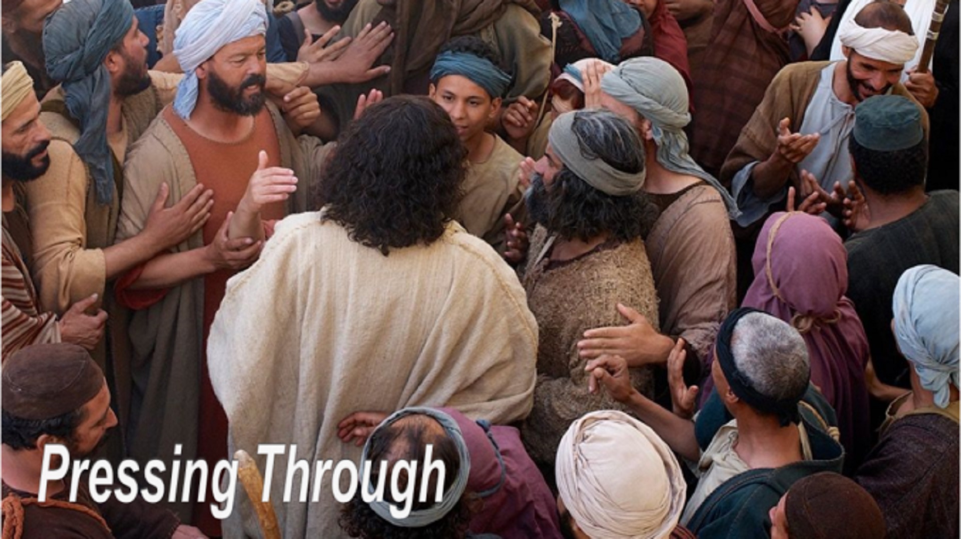 Pressing Into Jesus To See The Glory of The Father