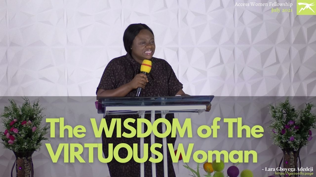The Wisdom of The Virtuous Woman